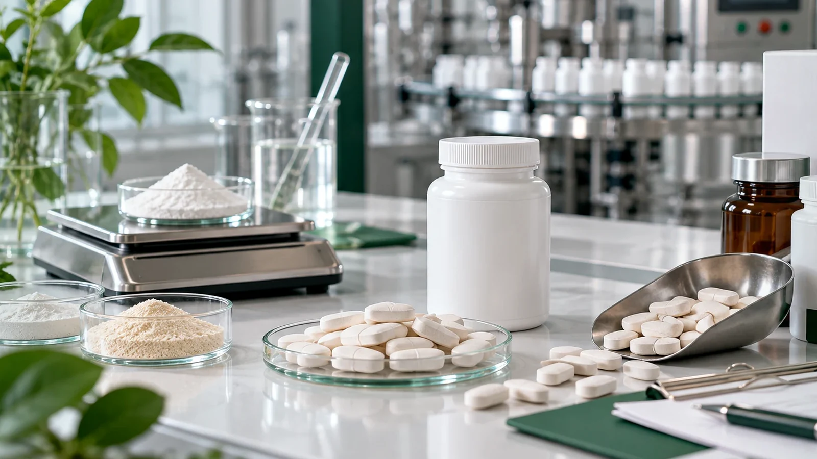Small Batch Supplement Manufacturing for Growing Brands