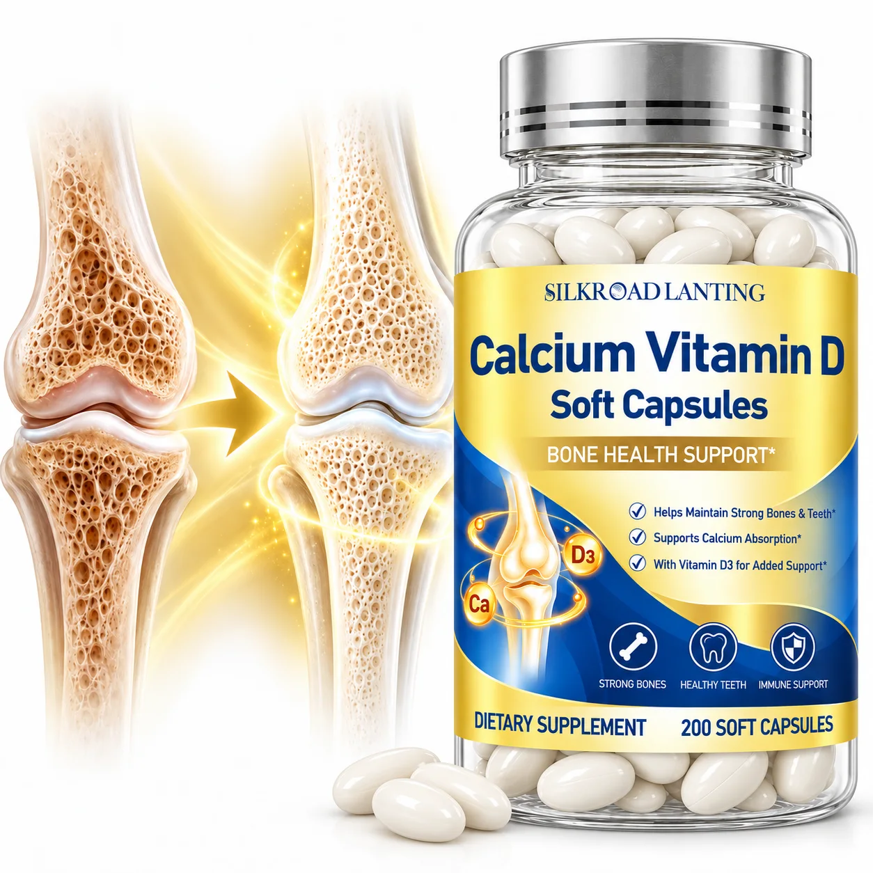 Calcium Vitamin D Soft Capsules