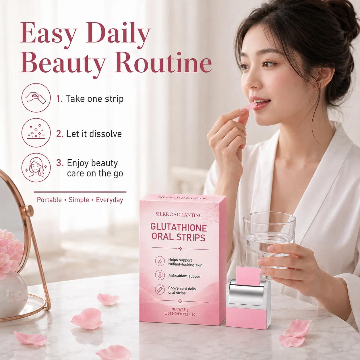 Collagen Glutathione Oral Dissolving Strips product image 4