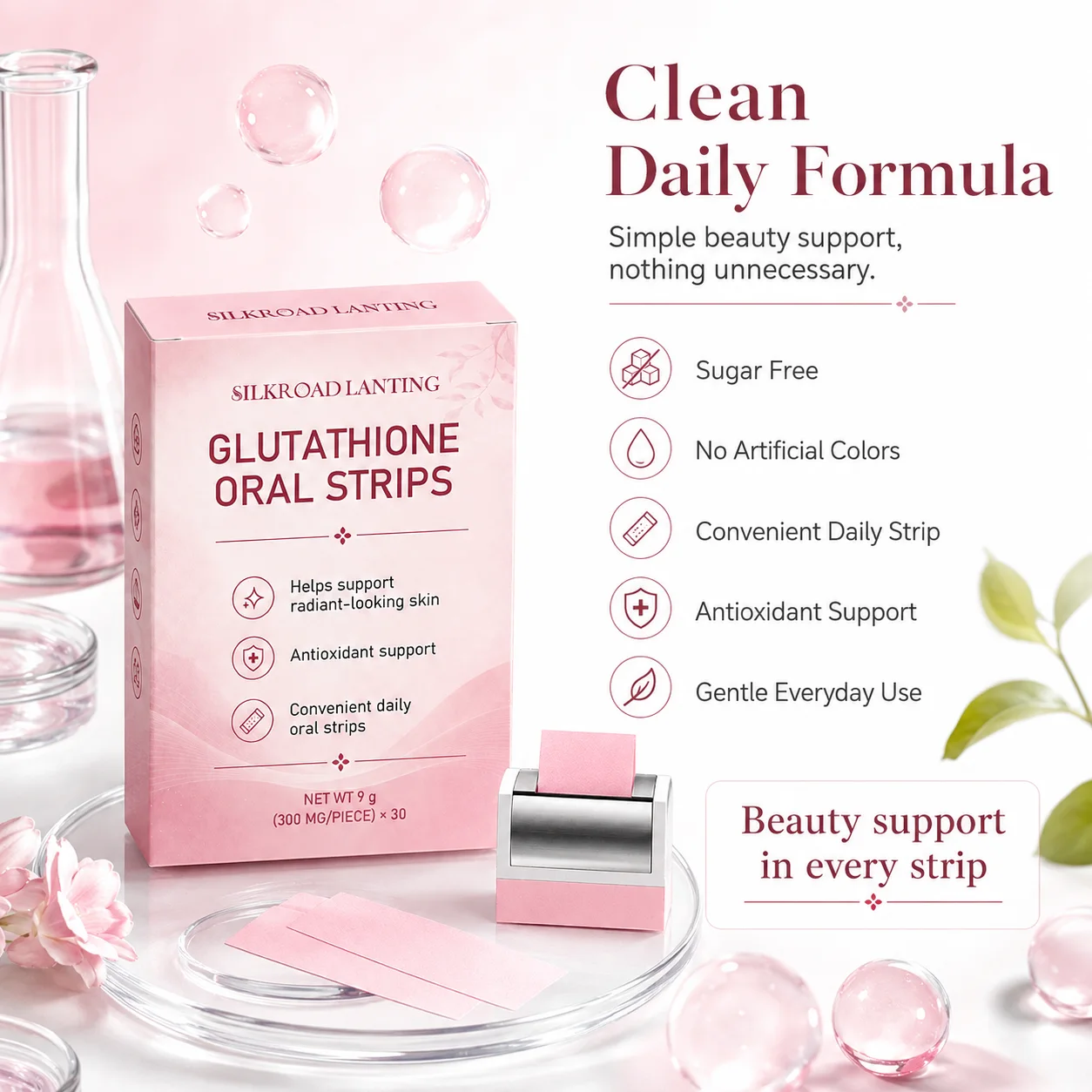 Collagen Glutathione Oral Dissolving Strips product image 6