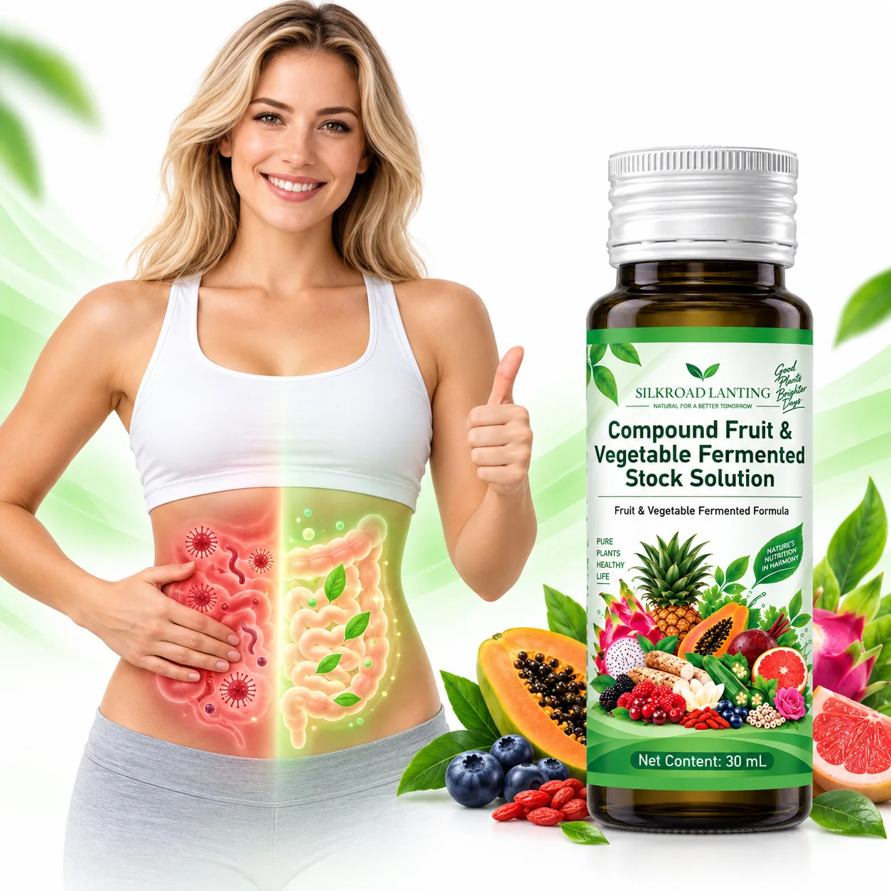 Fruit & Vegetable Fermented Botanical Solution
