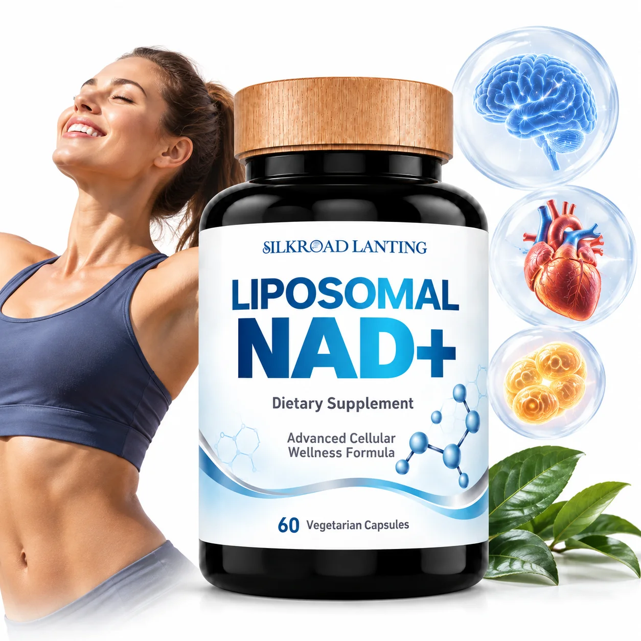 Liposomal NAD+ Capsules