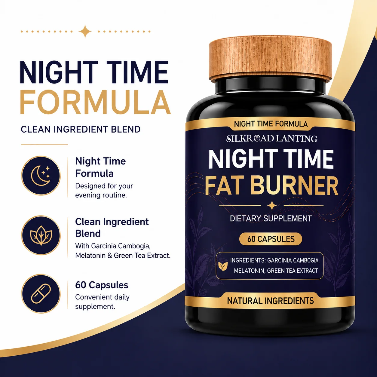 Nighttime Metabolic Support Capsules product image 2