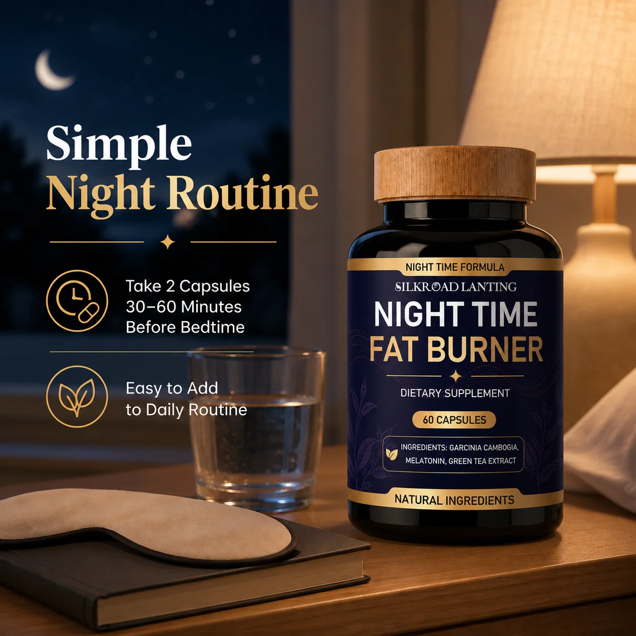 Nighttime Metabolic Support Capsules product image 4