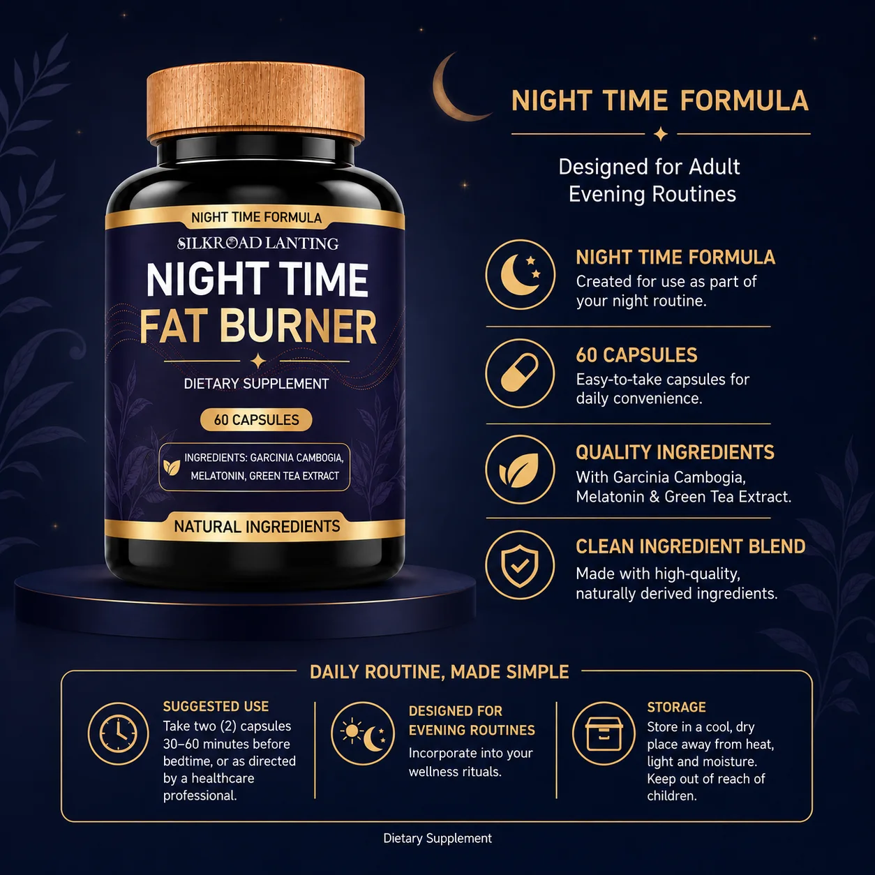 Nighttime Metabolic Support Capsules product image 6