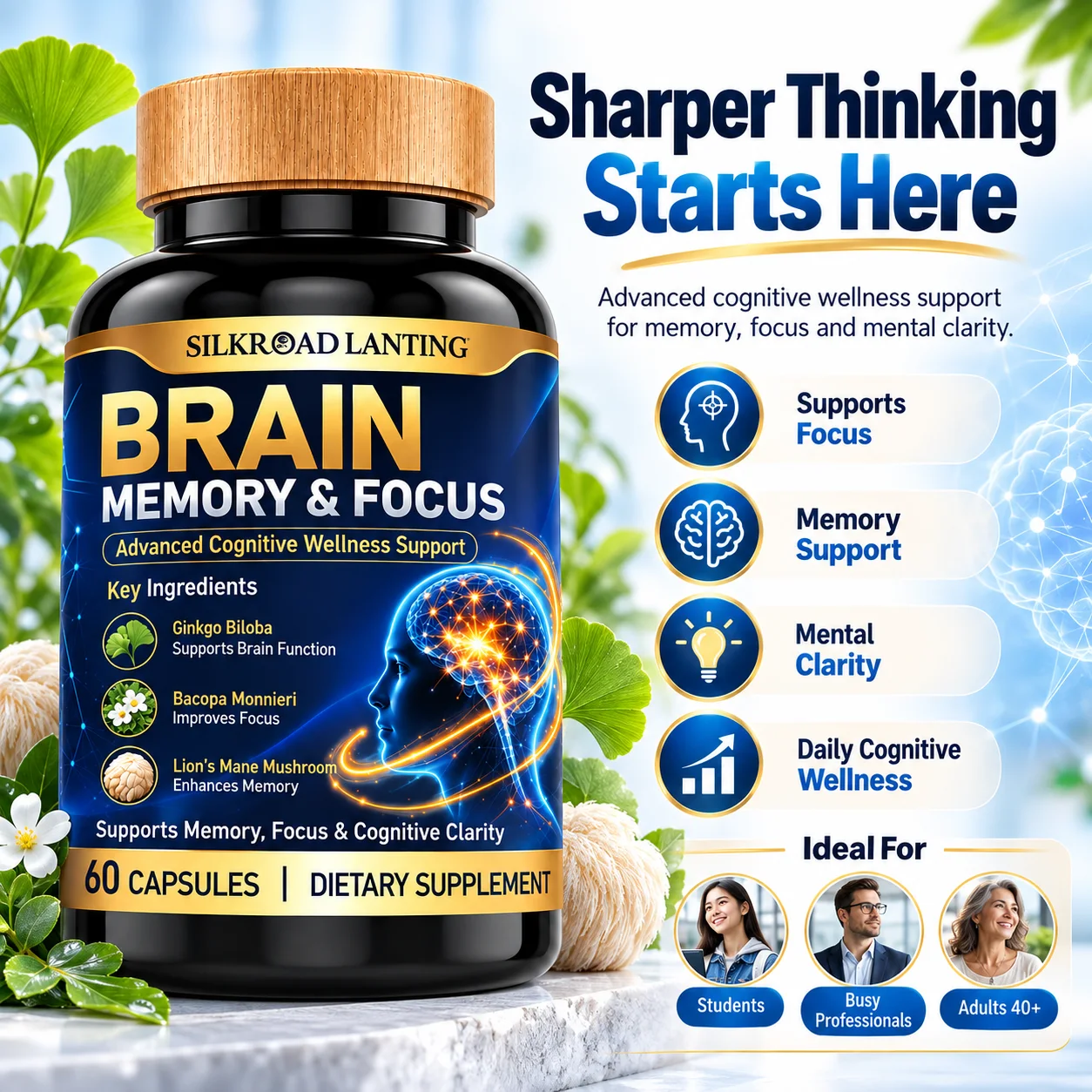 Brain Memory & Focus Capsules product image 2
