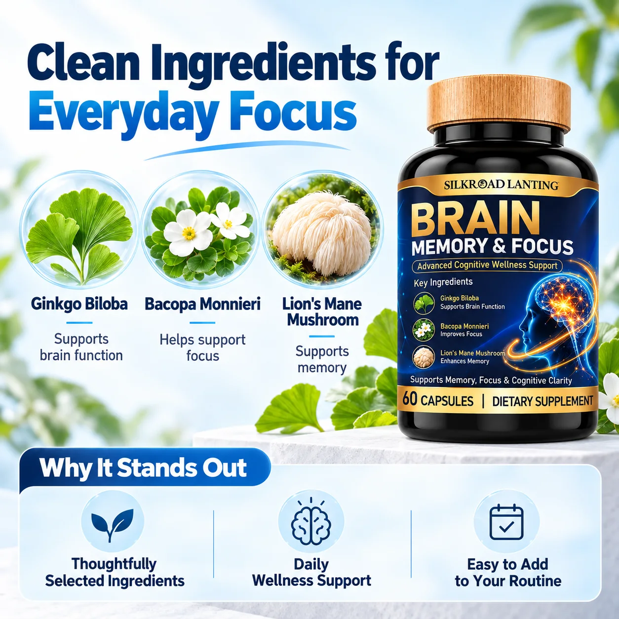 Brain Memory & Focus Capsules product image 3
