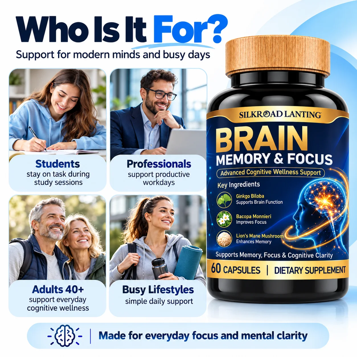 Brain Memory & Focus Capsules product image 4