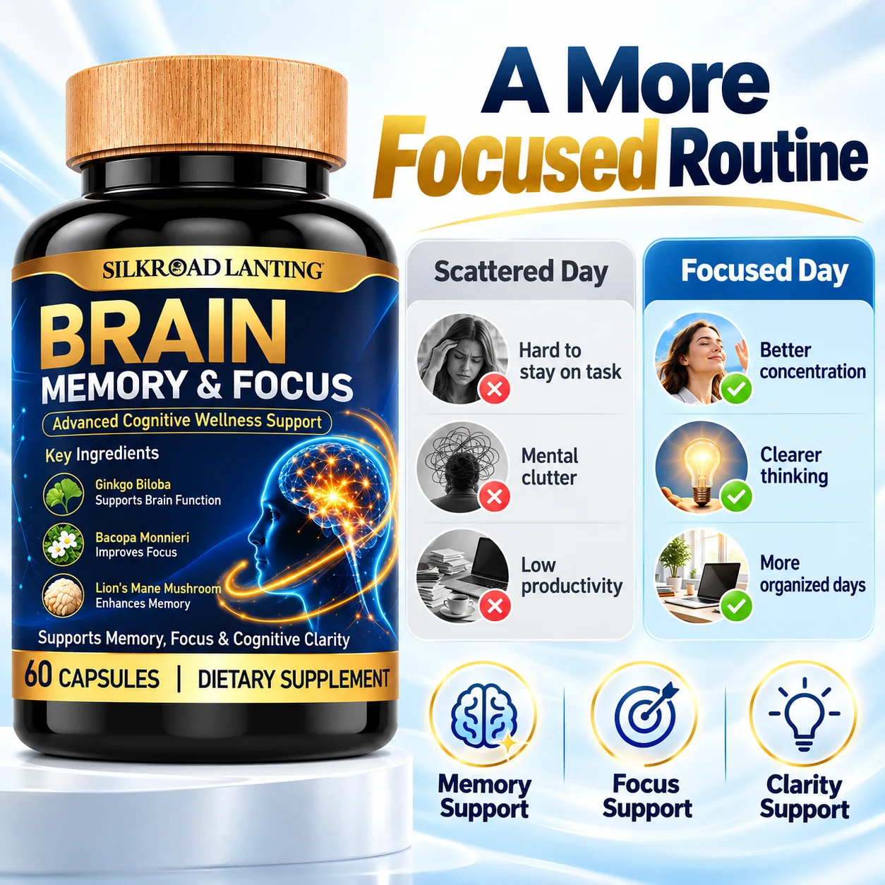 Brain Memory & Focus Capsules product image 5