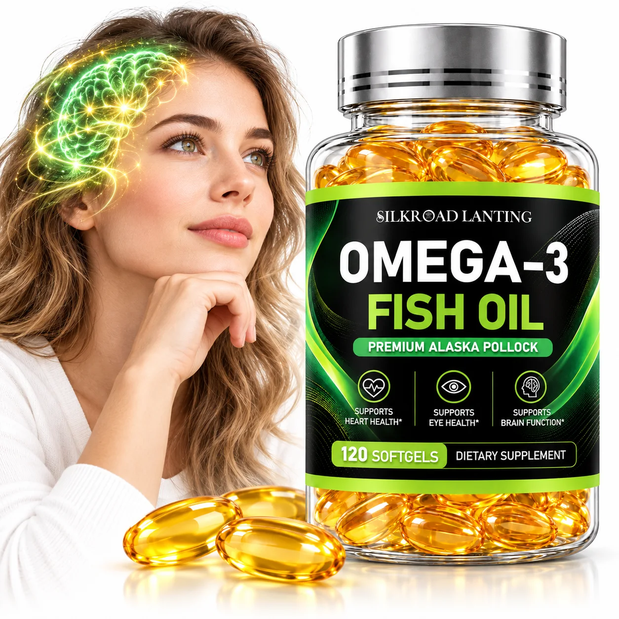 Omega-3 Fish Oil Softgels