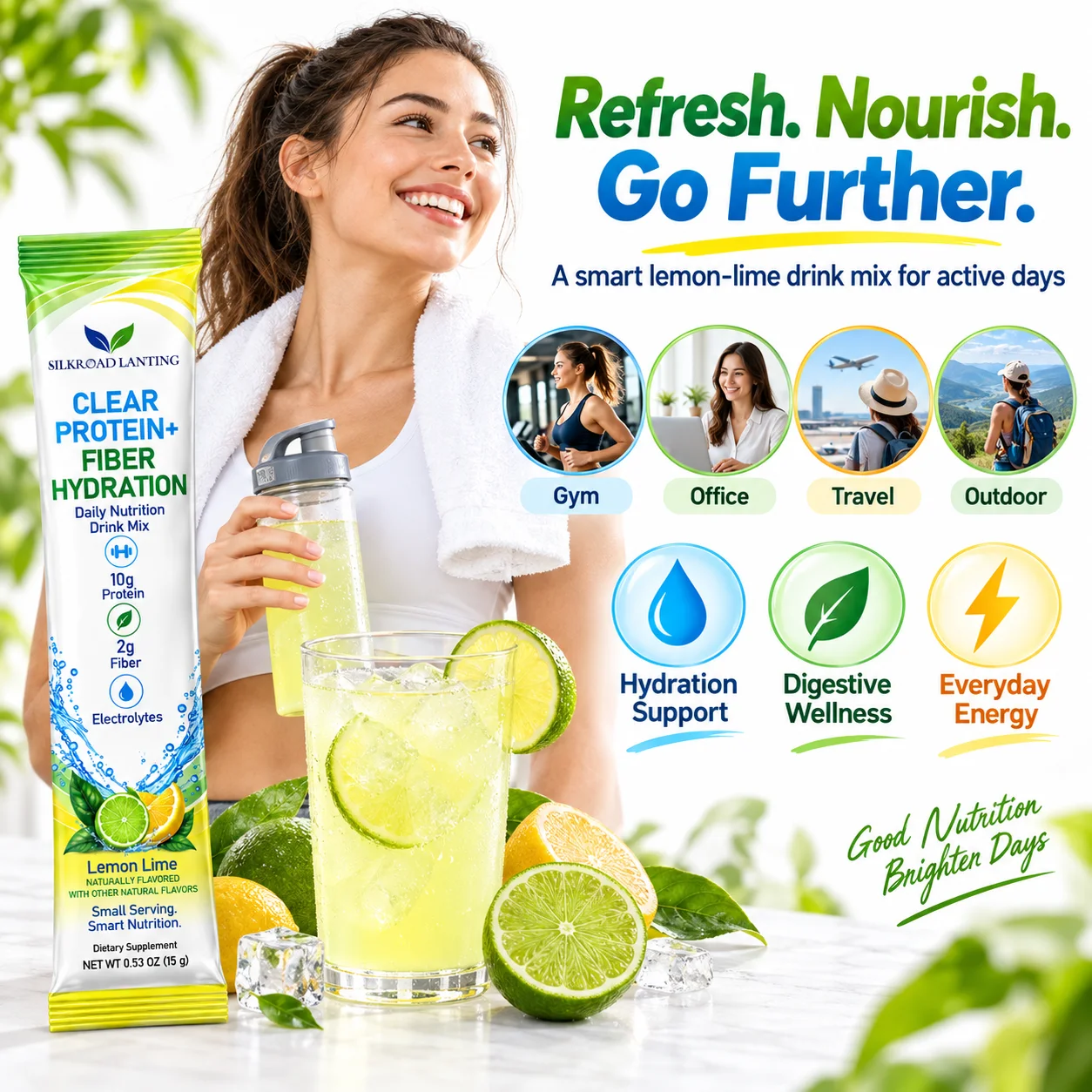 Clear Protein & Fiber Drink Mix product image 6