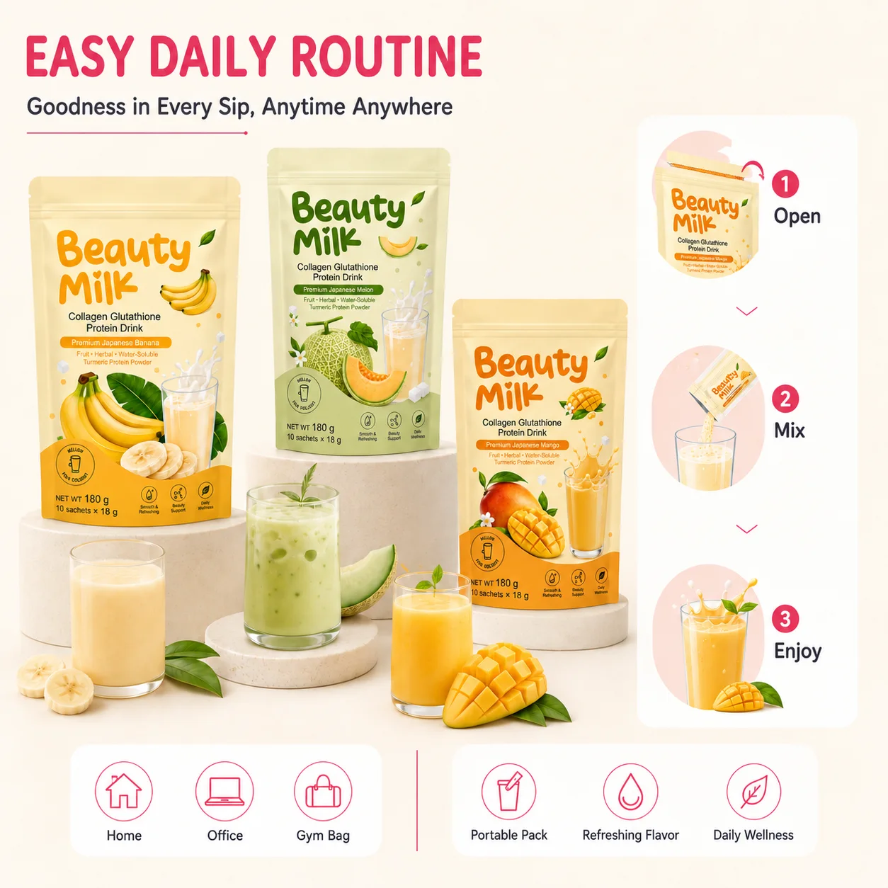 Beauty Milkshake Powder product image 3
