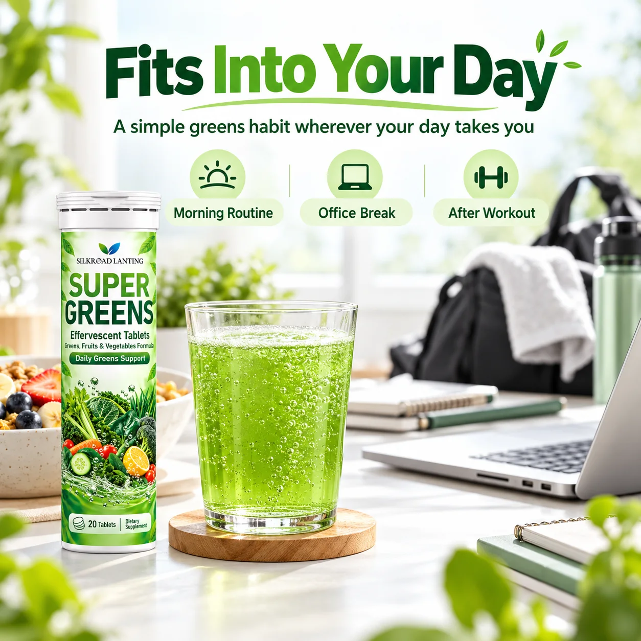 Super Greens Effervescent Tablets product image 5