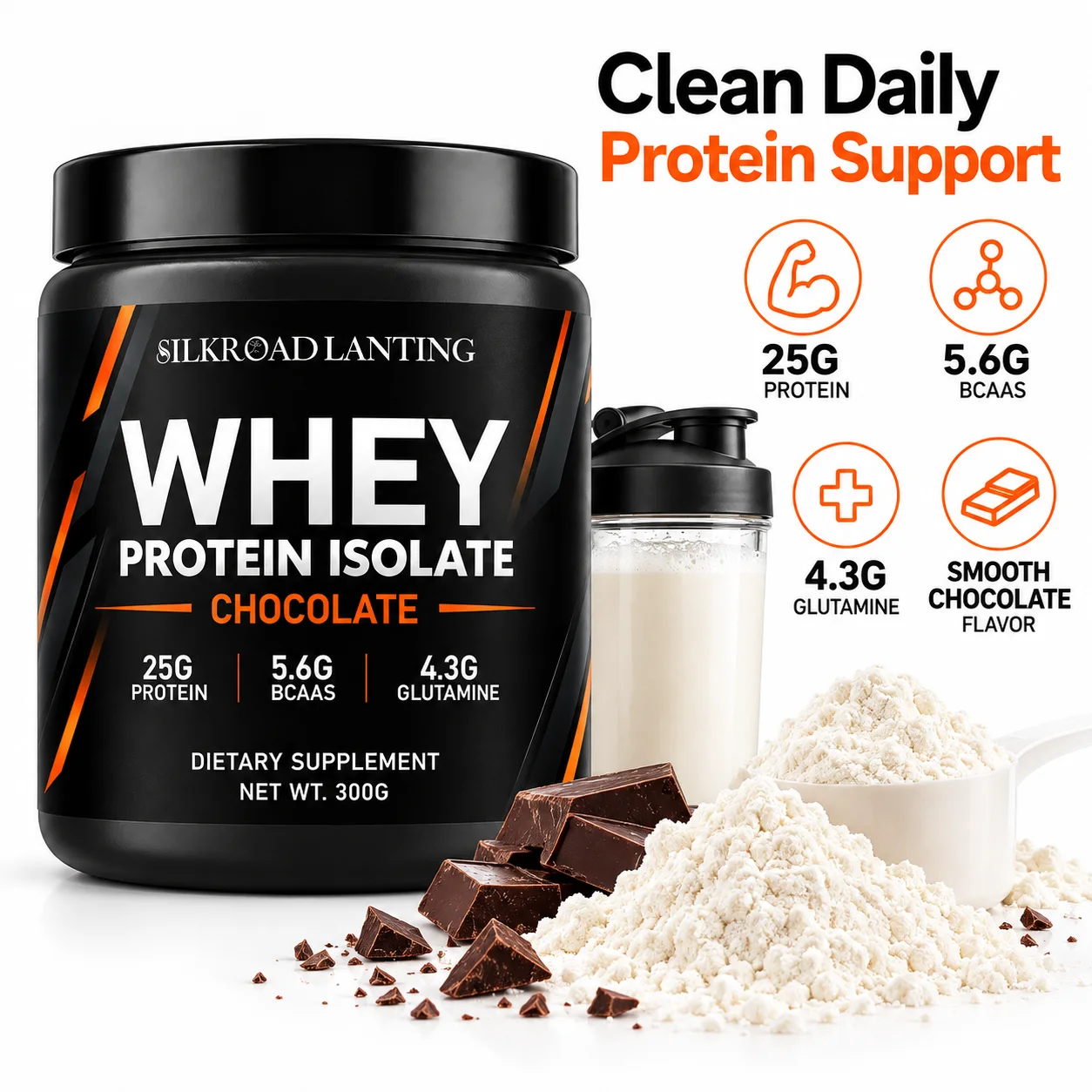 High-Quality Chocolate Whey Protein product image 1