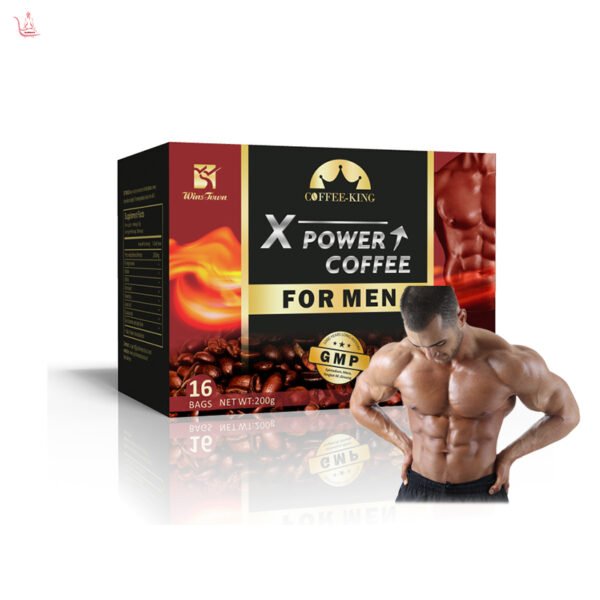 x power coffee man